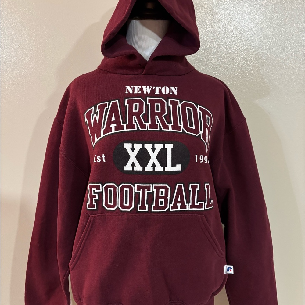 Russell Athletic Maroon Dri-Power Hoodie
